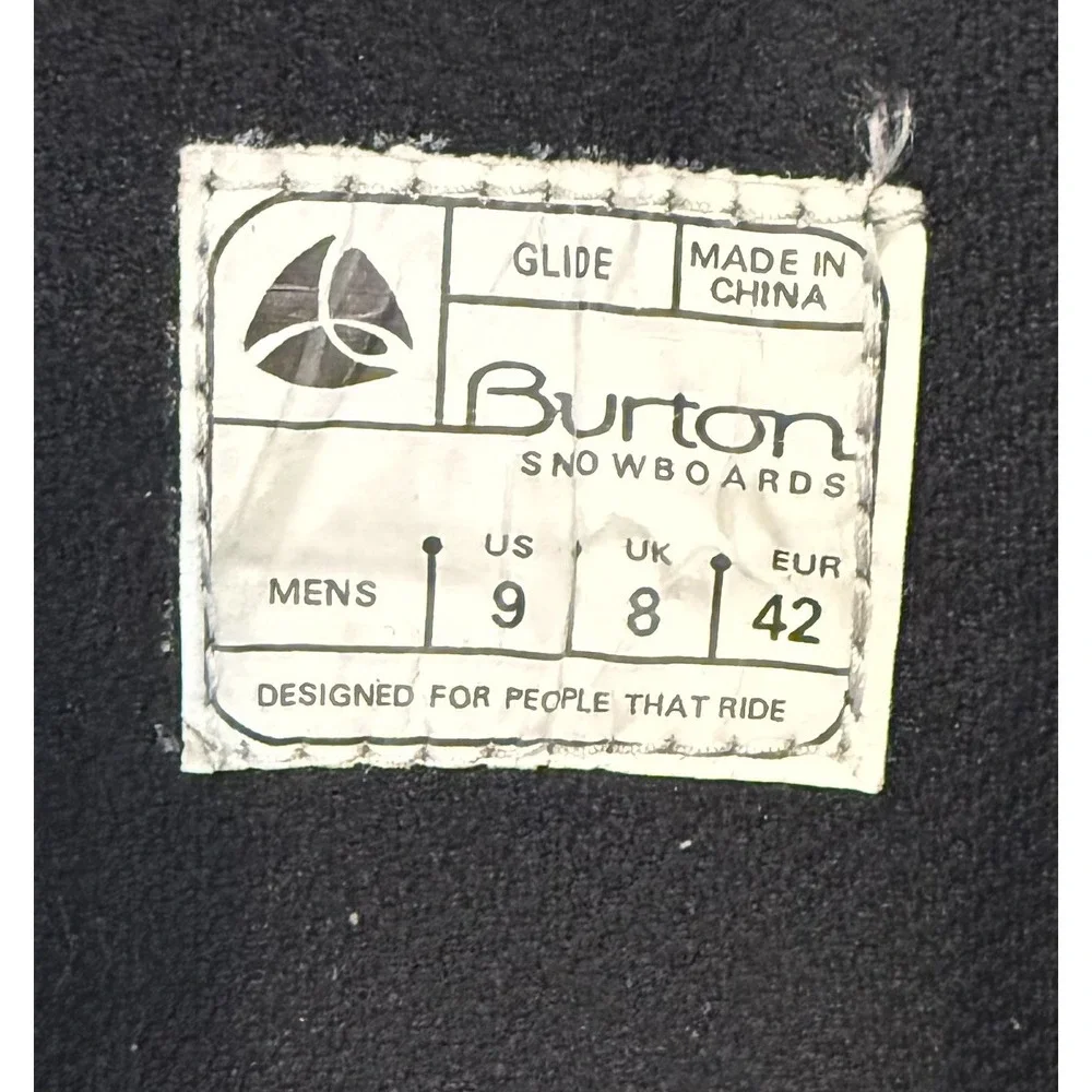 Burton Men's Glide Snowboarding Boots Size 9